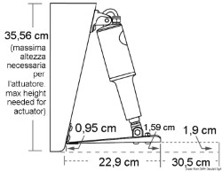 Kit flaps Lenco Standard 229 x 610 mm 